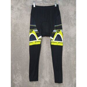 Sponeed Cycling Pants Mens Large Black Padded Zip Ankle Biking Bikers